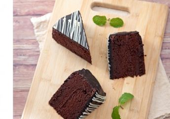 Sarapan Cokelat Dengan Chocolate Drip Cake