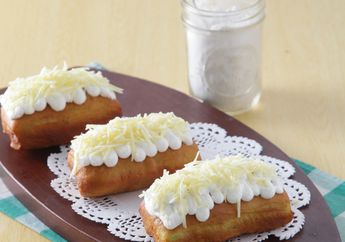 Lembut & Lezatnya Long John Krim Tape Keju