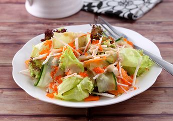 Cara Mudah Membuat Salad Jepang