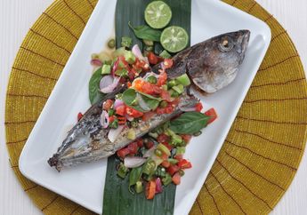 Begini Cara Membuat Ikan Bakar Siram Sambal Dabu-Dabu Khas Manado