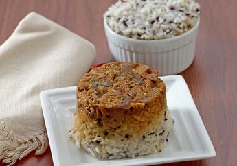Sarapan Wiken Ini: Nasi Tim Tuna Cabai Kering Wijen Hitam