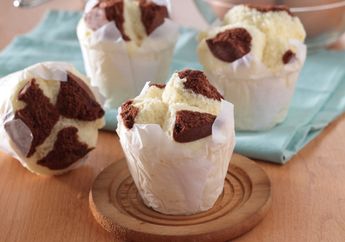 45 Menit Membuat Bolu Kukus Mekar ala Toko Kue