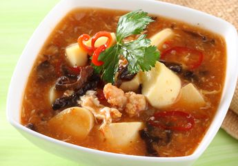 Lembut Pedasnya Spicy Tofu Soup ini Mampu Menghangatkan Anda