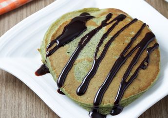Agar Tak Bosan, Yuk Sarapan dengan Pancake Havermut Green Tea