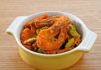 Gurihnya Sajian Berkuah dari Resep Udang Kari Pedas