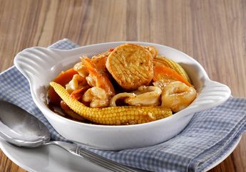 Cah Sayur Tofu Seafood, Si Hijau Sedap yang Menggoda Lidah