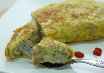 Omelet Ayam Cabai Hijau, Sarapan Menggigit Yang Bikin Tambah Semangat