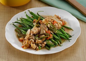 Baby Buncis Siram Ayam Sedap Ini Mudah Dibuat