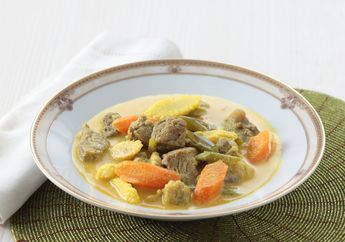 Sayur Kare Putren Daging, Rasa dan Aromanya Begitu Menggoda