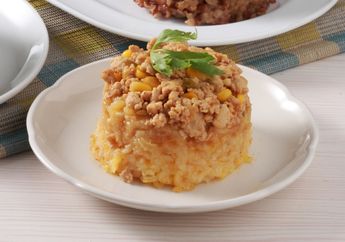 Sarapan Sehat Si Kecil Pasti Terpenuhi dengan Nasi Tim Wortel Ayam