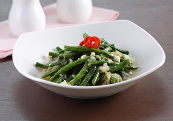 Cah Kacang Panjang Ebi, Sayur Lezat Yang Bisa Jadi Alternatif Teman Makan Ketupat