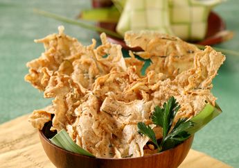 Lengkapi Menu Lebaran dengan Peyek Udang Rebon Daun Jeruk