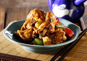 Makan Malam Ala Restoran dengan Ayam Goreng Saus Teriyaki