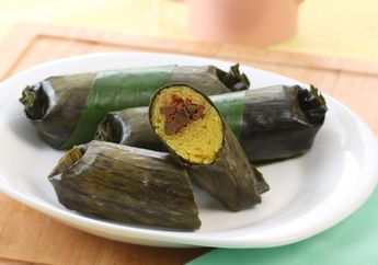 Yuk, Siapkan Sarapan dengan Resep Lontong Kuning Isi Sambel Goreng Ati