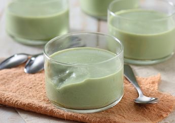 Nikmati Dessert Seru dengan Resep Puding Kembang Tahu Green Tea Nan Lembut