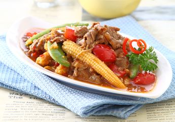 Setengah Jam Saja Siapkan Santap Malam dengan Resep Tumis Putren Kapri Sukiyaki Sedap