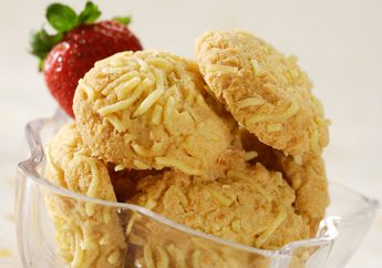 Coconut Melting Moment Cookies, Inovasi Unik Cookies Nikmat dari Mi Telur