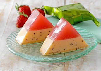 Yummy, Puding Stroberi Mangga Yoghurt Ini Akan Jadi Penutup Sempurna Di Hari Istimewa