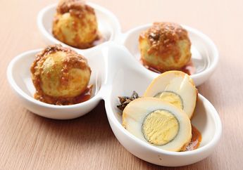 Wah, Sensasi Menggit dari Telur Masak Pedas ini Sayang Banget Kalau Dilewatkan