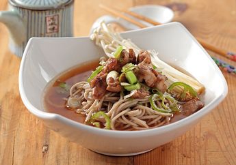 Chicken Miso Soba, Hidangan Praktis Ala Resto Jepang yang Super Ciamik Rasanya