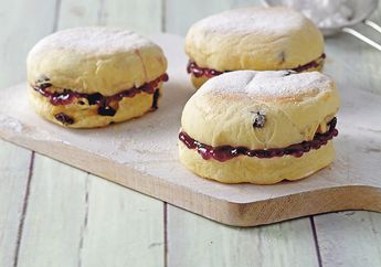 English Muffin Kismis Bluberi, Sempurna Mengawali Kelezatan Pagi Bersama Keluarga