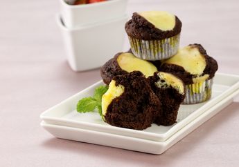 Supaya Keluarga Tidak Bosan, Buat Muffin Cokelat Keju Untuk Sarapan, Yuk