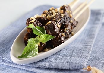 Lupakan Dulu Diet Kalau Ada Sate Hati Sapi Bumbu Hoisin di Meja Makan