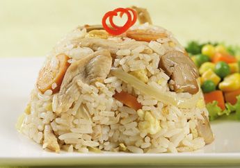 Pasti Tak Cukup Satu Piring Sarapan dengan Nasi Goreng Jamur