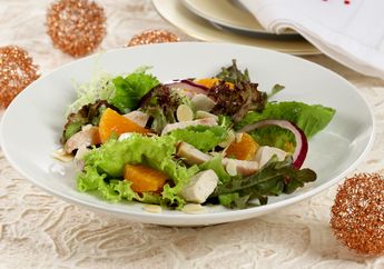 Bangkitkan Semangat Pagi dengan Sarapan Almond Chicken Tossed Salad