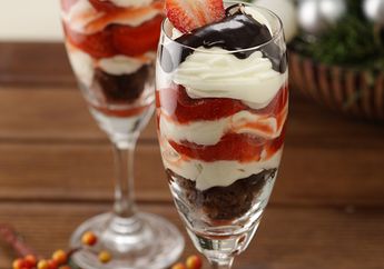 Cream Trifle Pudding, Dessert Istimewa yang Bisa dibuat Dalam 4 Langkah