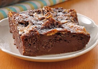 Luar Biasa, Chocolate Marshmallow Croisant Pudding ini Bikin Wiken Lebih Manis