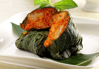 Rasa Lapar Kian Memuncak Akibat Pepes Telur Ikan Bungkus Daun Labu