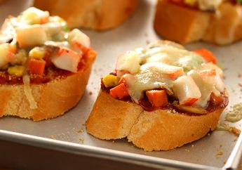 Pizza Baquette Jamur yang Fancy Ini Super Mudah Dibuat!