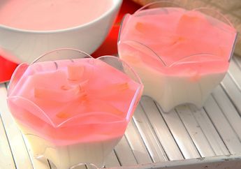 Puding Baby Leci, Dessert Enak nan Cantik yang Gampang Dibuat