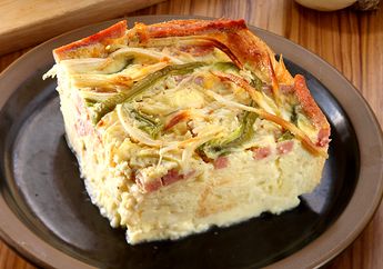 Gurih Nan Lezatnya Savoury Breakfast Pudding ini Hanya Dibuat Dalam 5 Bahan, Lo!