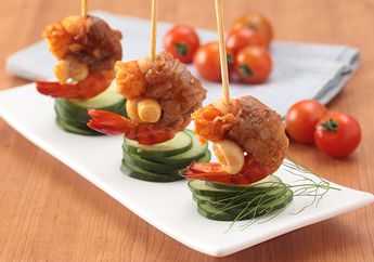 Resep Udang Selimut Daging, Makan Malam Fancy yang Praktis Dibuat
