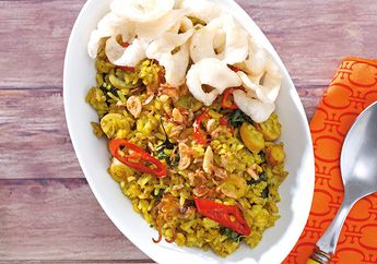 Sarapan jadi Berselera Karena Nasi Goreng Kencur Cumi Asin Kemangi, Coba, Deh!