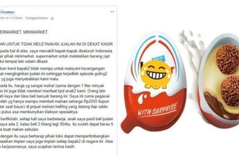 Viral, Seorang Ayah Minta Minimarket Jauhkan Cokelat ini dari Kasir!
