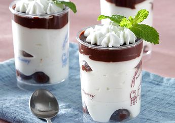 Resep Puding Bola Cokelat Vanila Enak dan Manis Ini Bikin Mood Happy Terus