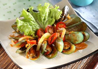 Kerang Saus Padang Seenak Restoran Seafood Bisa Kita Buat dengan Resep Ini