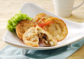 Tampil Tak Biasa, Bakwan Tahu Ini Hadir dengan Isian Daging Giling yang Sedap Banget