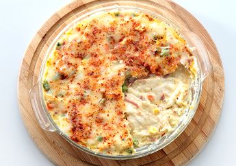 Mau Brunch Fancy Minggu Ini? Buat Cream Chicken Tortilla Cheese, Deh!