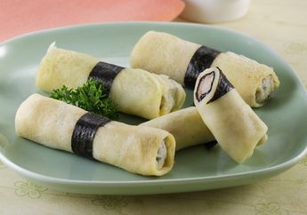 30 Menit Saja Membuat Lumpia Nori untuk Buka, Mudah Dan Cepat Banget!