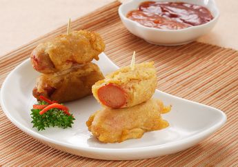 Kriuk! Renyahnya Sosis Goreng Tepung Kentang Ini Pasti Jadi Rebutan