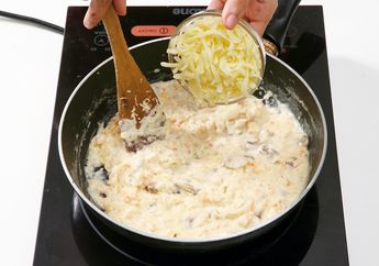 Mau Buat Spaghetti Untuk Menu Buka? Intip Dulu Tips Membuat Cream Sauce Enak Ala Restoran