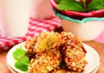 PISANG BALUT KACANG SAUS KARAMEL