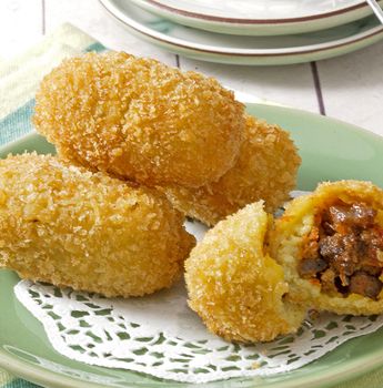 Kroket Sambal Goreng Recipe: French Appetizer, Indonesian Flavour