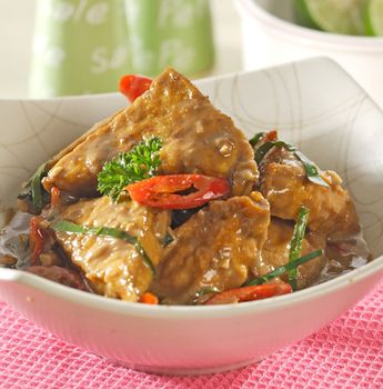 Tahu Bumbu Petis Recipe, Sweet and Spicy Dish for A Wholesome Lunch