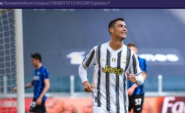 Cristiano Ronaldo dan Romelu Lukaku, kompak mengakhiri kesialan masing-masing saat Juventus mengungguli Inter Milan di babak pertama.
