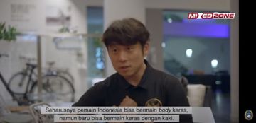 Pelatih fisik timnas Indonesia, Lee Jae-hong.